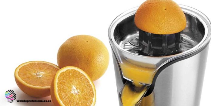 como limpiar el exprimidor de naranjas